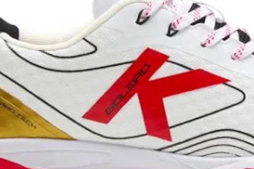 Zapatilla de Fútbol Sala Kelme Goleiro 55165 en color Blanco y Rojo para hombre