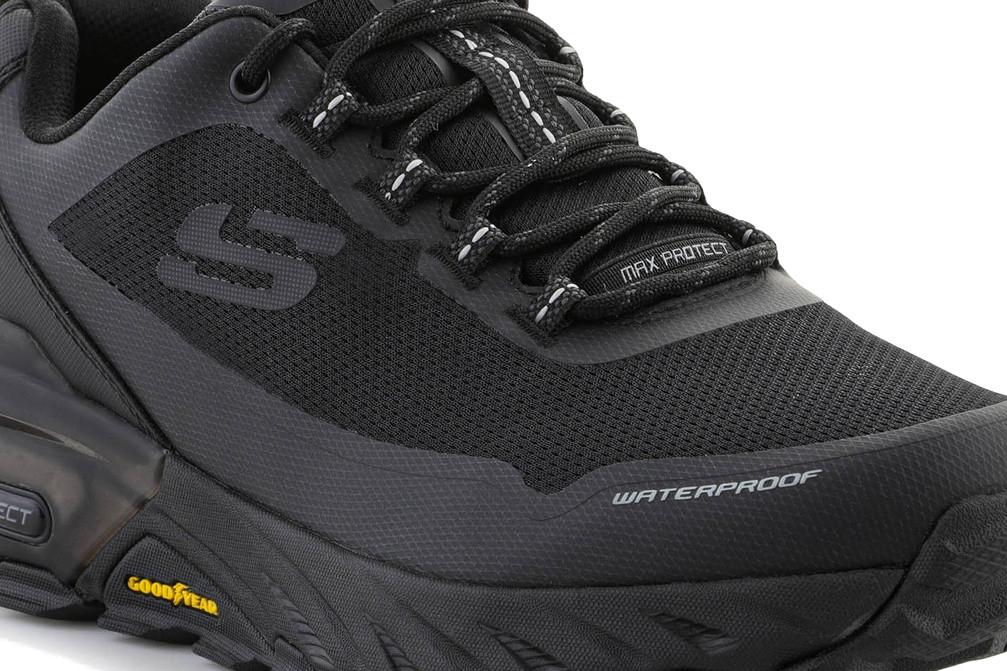 Zapatillas deportivas Skechers Waterproof: Max Protect - Fast Track en negro