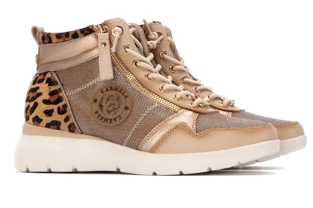 Botín deportivo Carmela 162514 en color beige