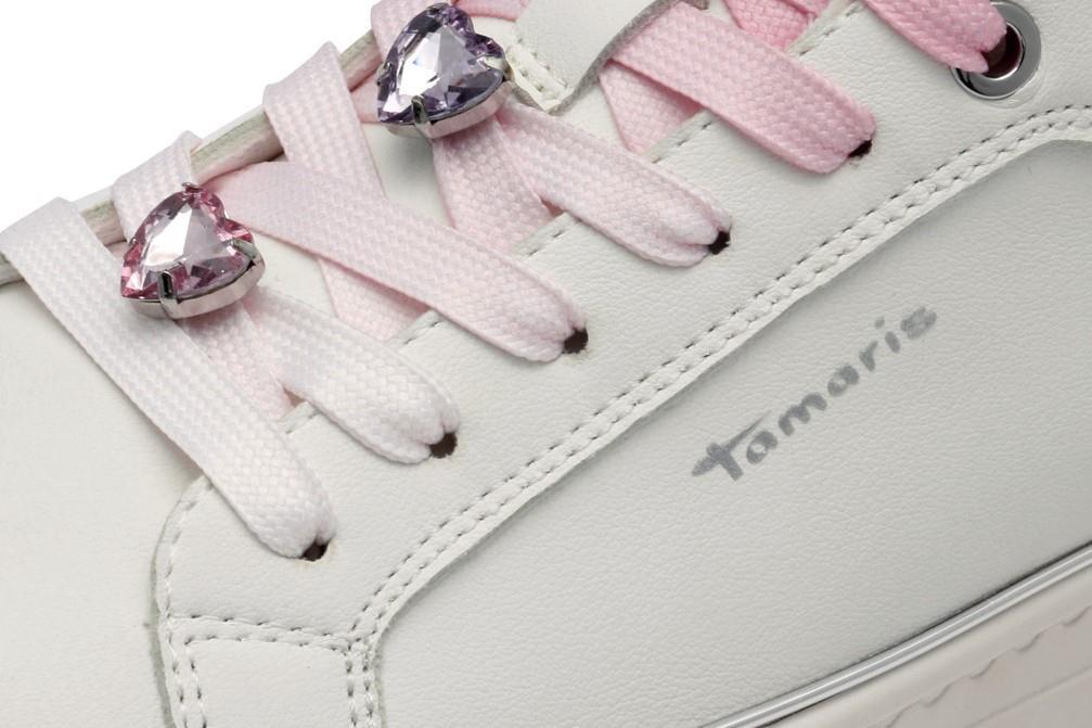 Zapatillas deportivas Tamaris 1-23751-44-153 en blanco para mujer