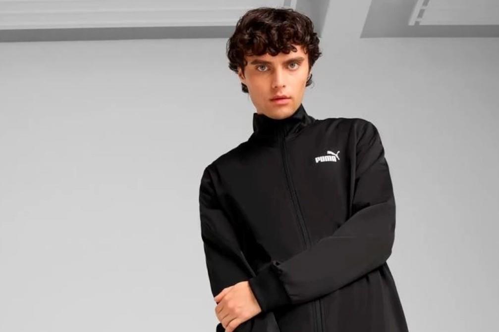 Chándal Puma Essentials Poly 684847 en negro