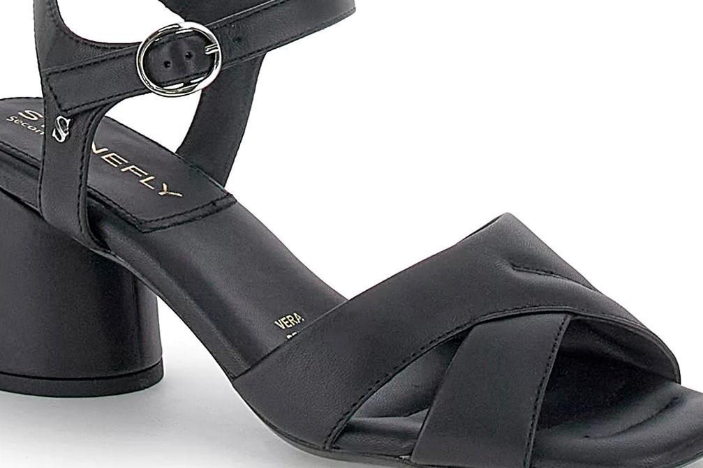 Sandalias de tacón Stonefly TALITHA 2 en negro para mujer