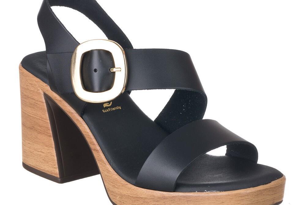Sandalias con tacón 5395 Oh! my sandals Janet en negro para mujer