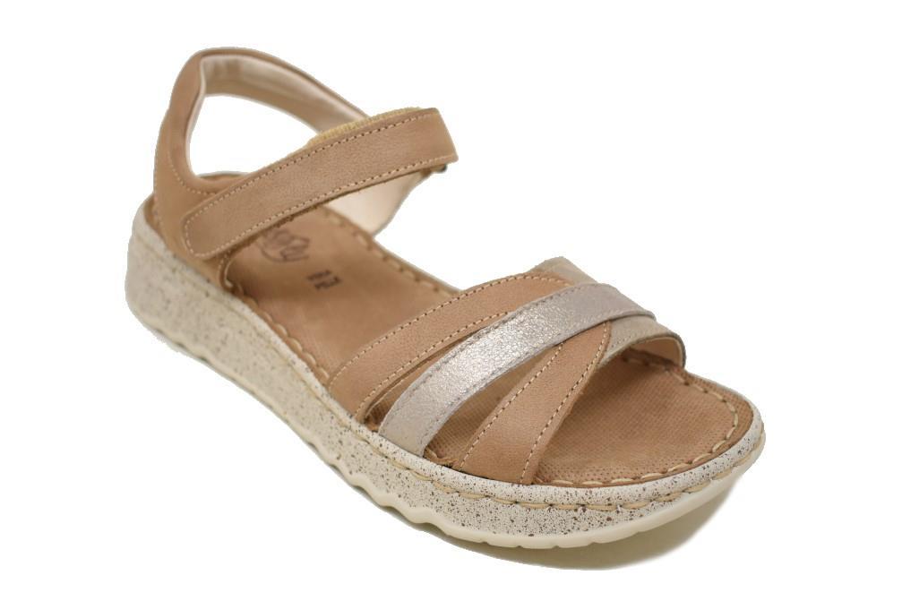 Sandalias Wal & Fly 3204 48300 texas en beige para mujer