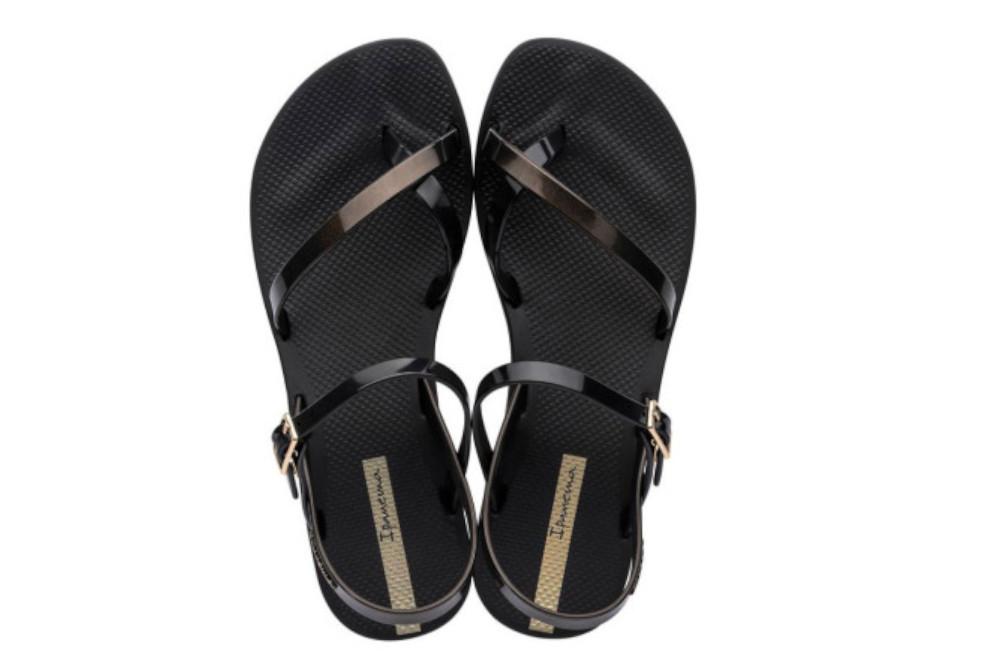 Sandalias de Dedo Ipanema Sand VIII FEM IP82842 negro para Mujer | Chanclas planas de piscina