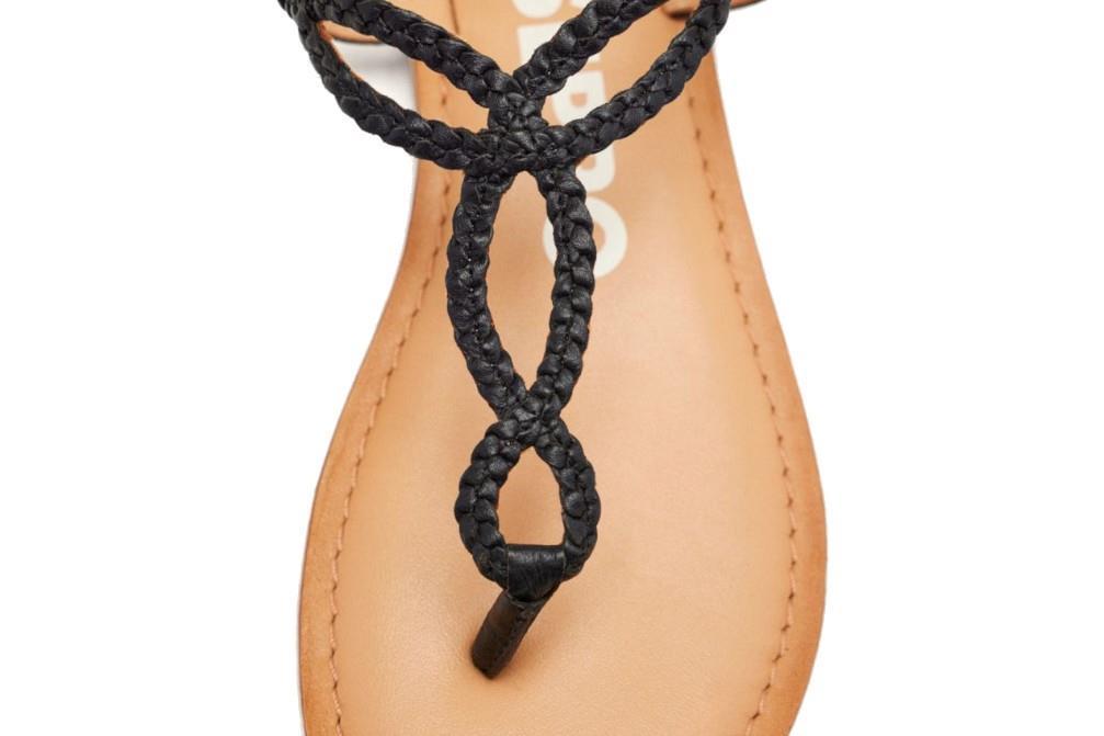 Sandalias planas de dedo Gioseppo Merignas 69111 en blanco para mujer