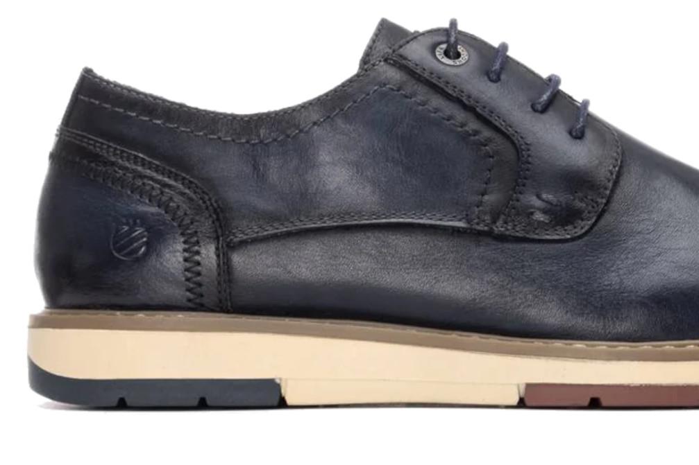 Zapatos con cordones Carmela 162678 en azul marino