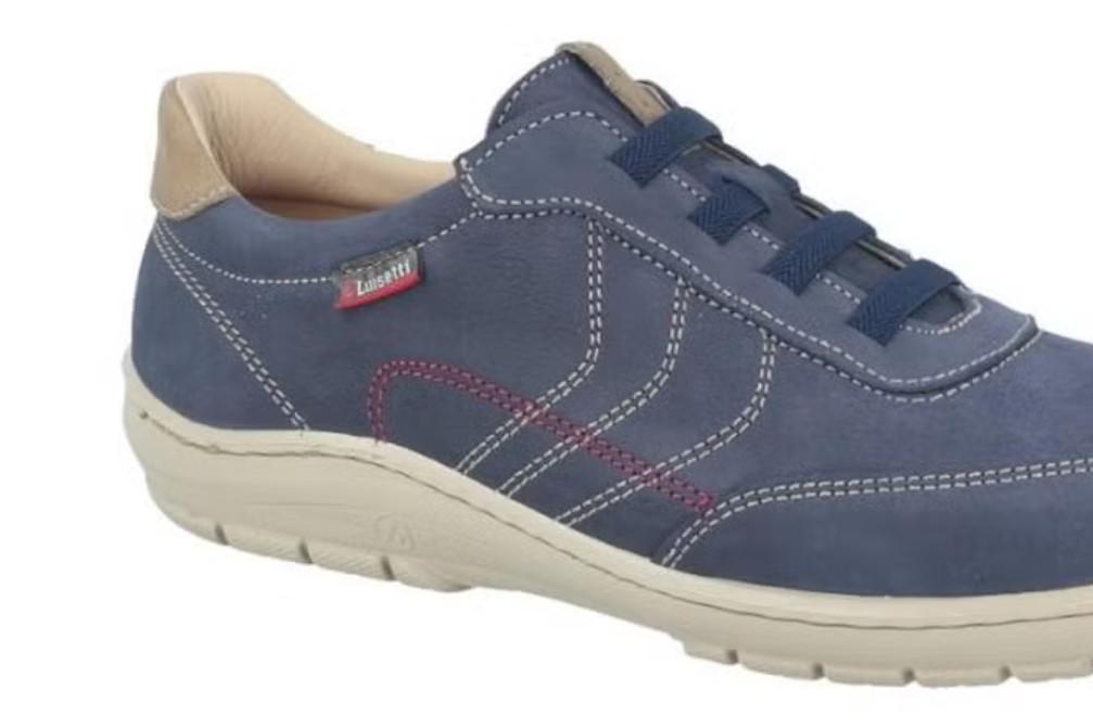 Zapato deportivo Luisetti 37104GS  en color azul marino