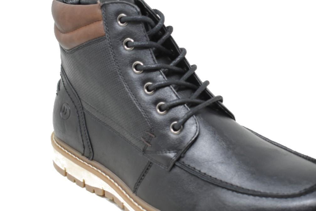 Botines Maraval con cordones M0513 en negro para hombre