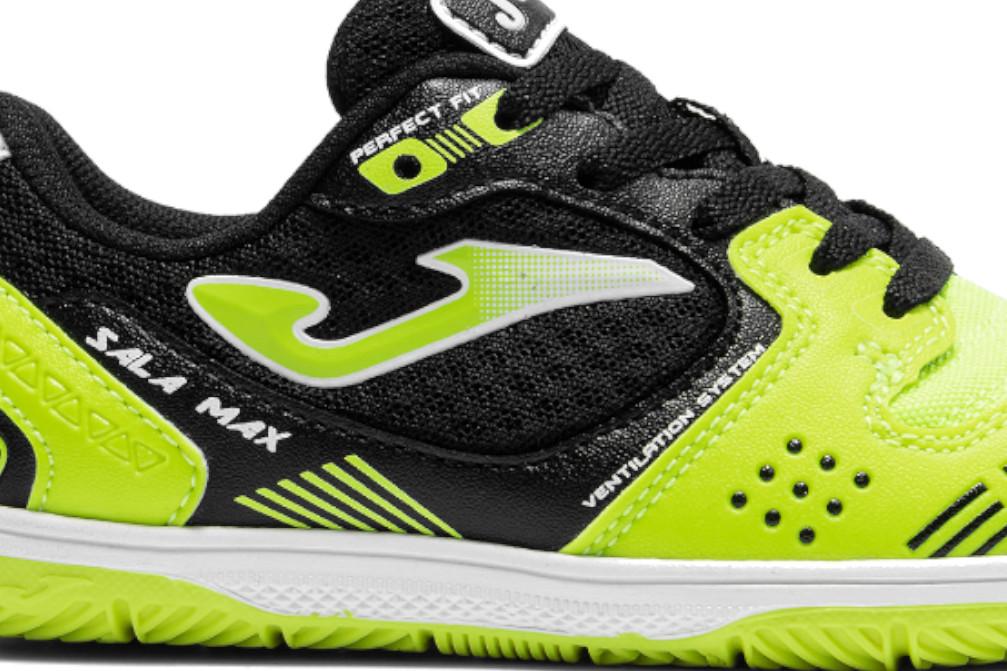 Zapatillas de fútbol sala Joma SMJS2609IN MAX JR 2609 en amarillo