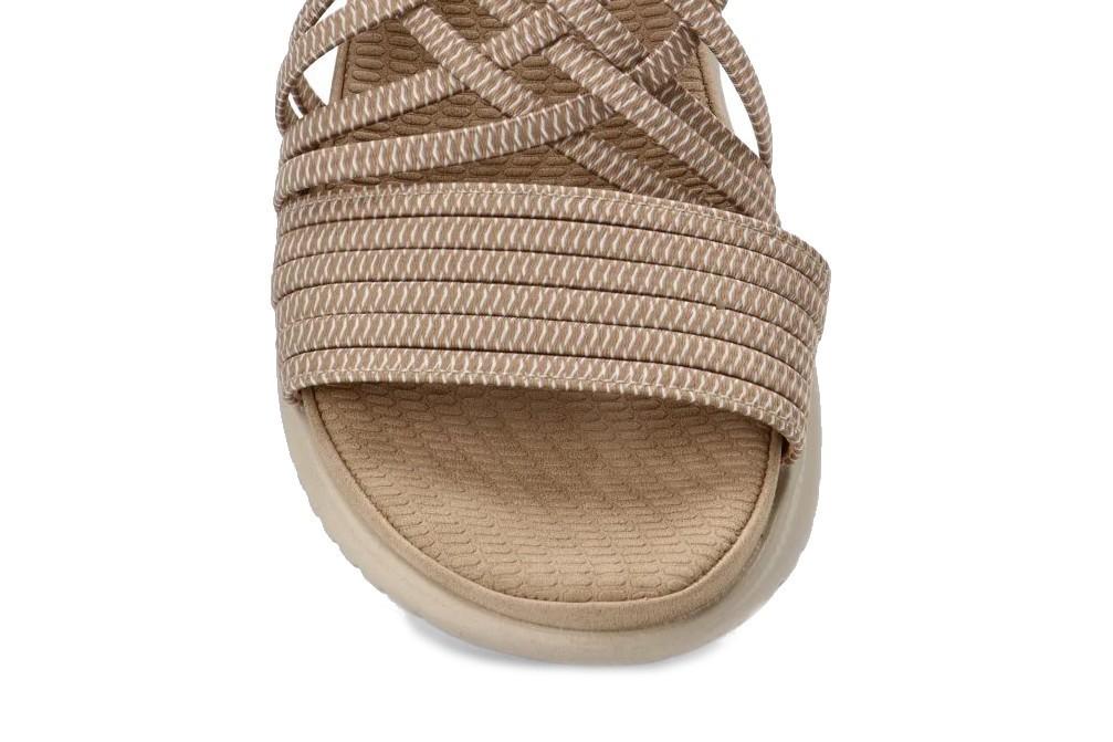 Sandalias deportivas Armony by Etika 40009 BATELES en beige para mujer