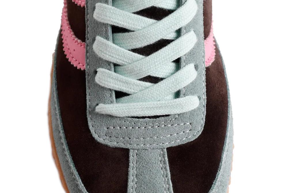 Zapatillas deportivas Gioseppo 80669 de Piel y Terciopelo marrón para mujer
