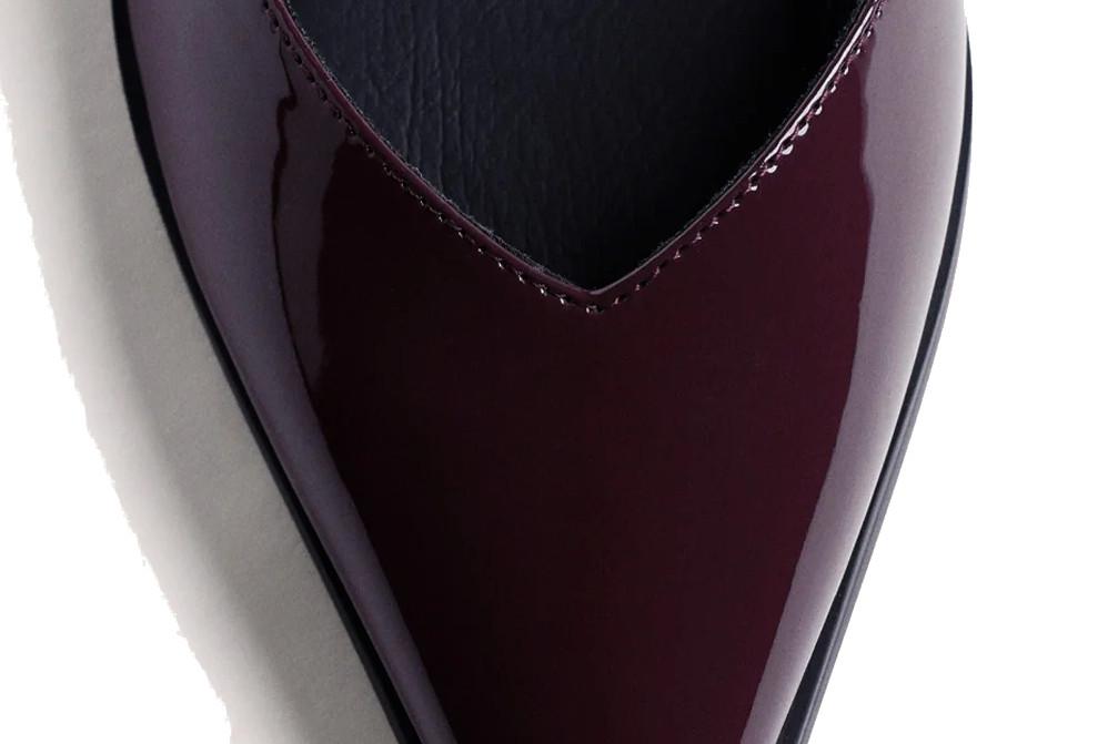 Zapatos de tacón  para fiesta Gioseppo 80803 Efecto Charol en burdeos para mujer