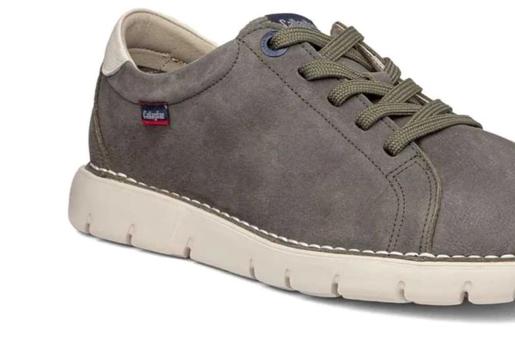 Zapato con cordones Callaghan 57701 Flexible en tan para hombre
