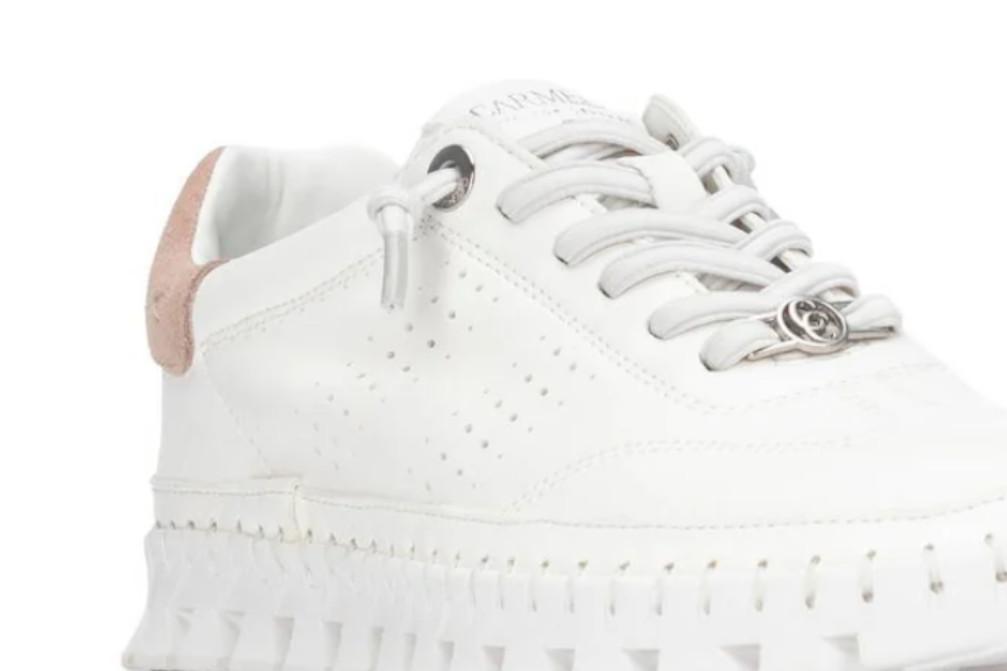 Zapatillas deportivas para mujer Carmela 163107 en blanco