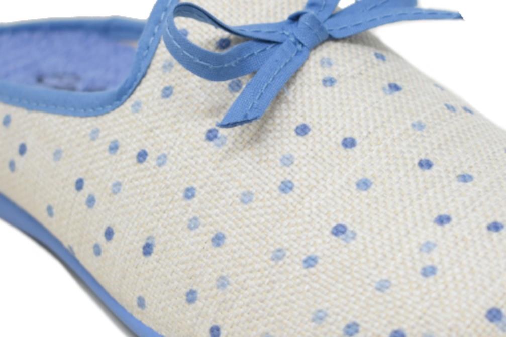 Zapatillas de casa Cabrera 3196 topi en aguamar para mujer
