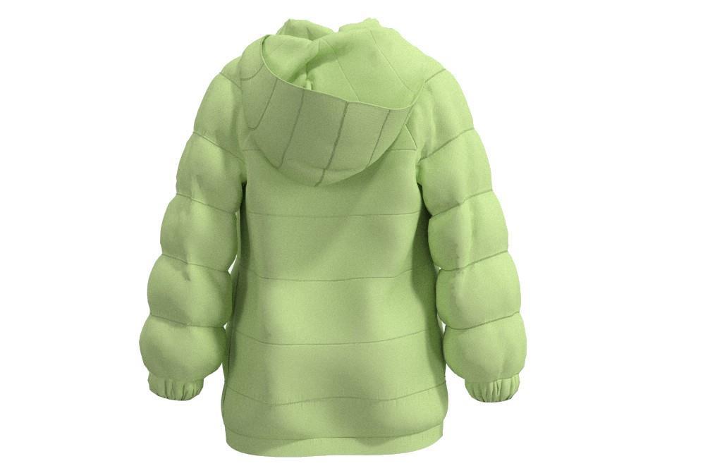 Anorak Joma Metaverse en verde para niños
