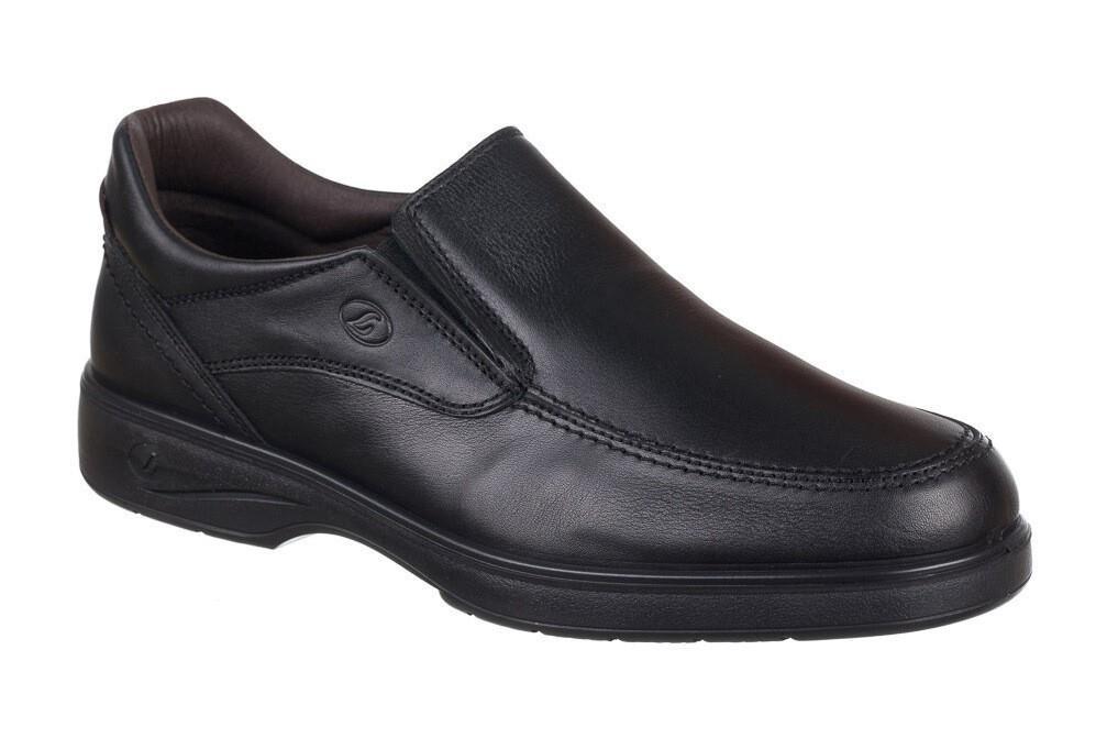 Zapatos cómodos Luisetti 37700ST de color negro