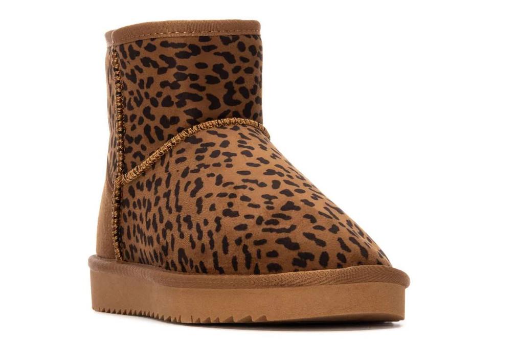 Botines snow XTI 144444 con estampado de leopardo