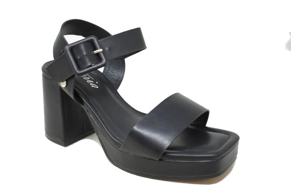 Sandalias de fiesta Isteria 23039 para mujer en negro