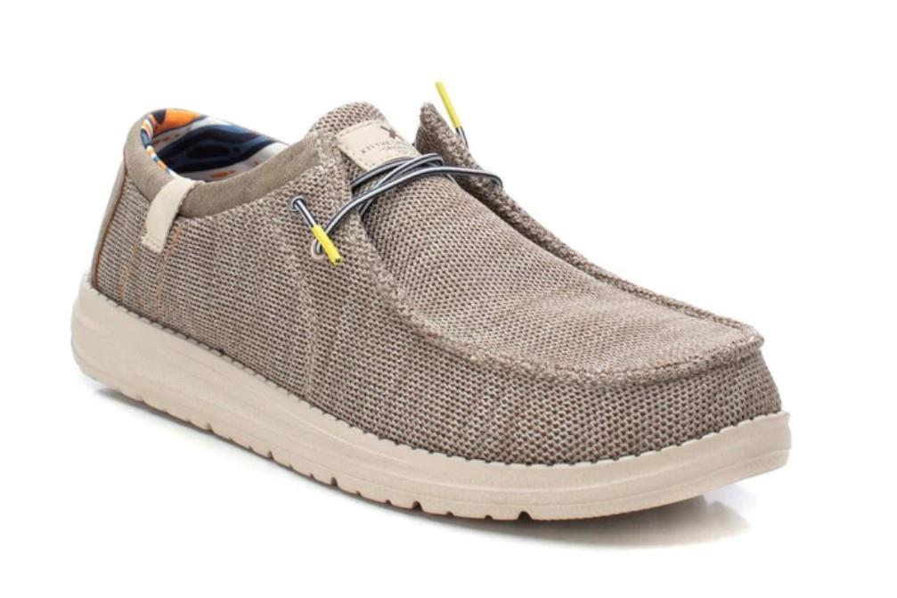 Zapatos Náuticos XTI  143576 en taupe para hombre
