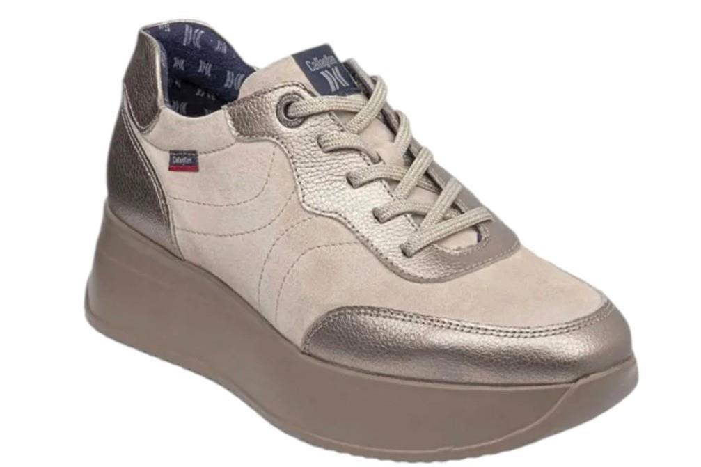 Zapatilla deportiva Callaghan 87110 Diavel en blanco para mujer