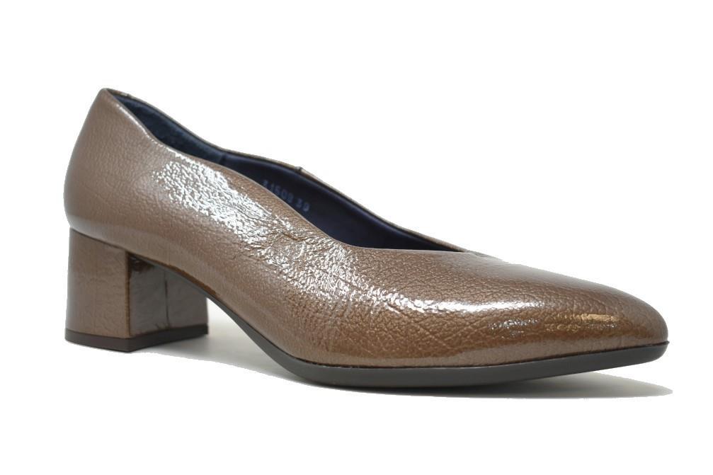 Zapatos de salón Callaghan Rock 31508 en trufa para mujer-Zapatos de tacón