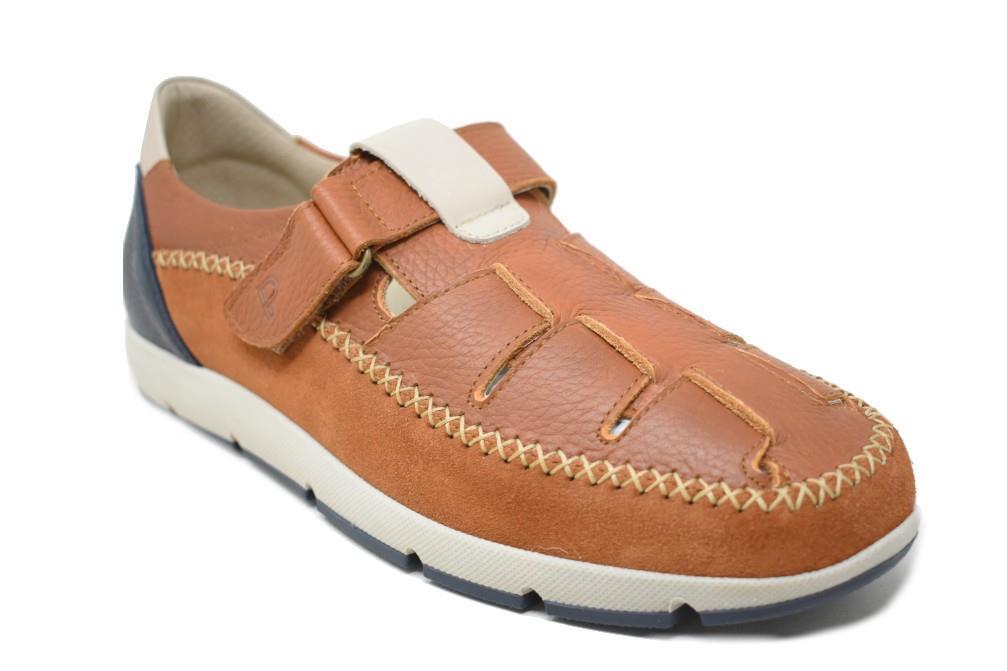 Sandalias Pitillos 40122 en cuero para hombre