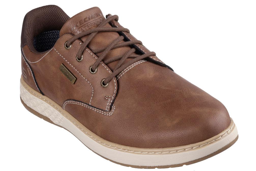 Zapatos deportivos Skechers Waterproof Relaxed Fit: Garlan - Pryor en marrón
