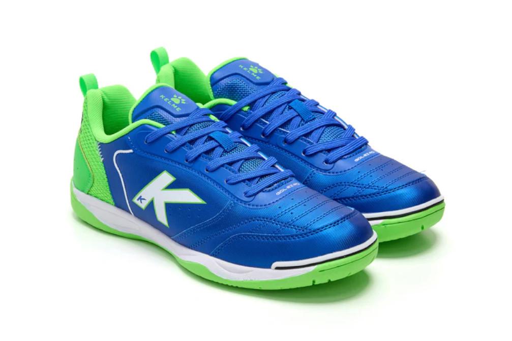 Zapatillas deportivas de fútbols sala Kelme 55932 GOLEIRO AZUL VERDE