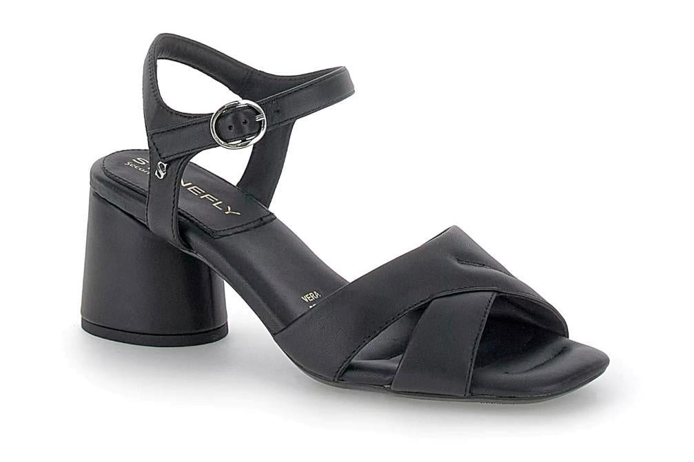 Sandalias de tacón Stonefly TALITHA 2 en negro para mujer