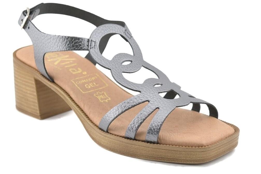Sandalias Tekila 1010 en plomo para mujer