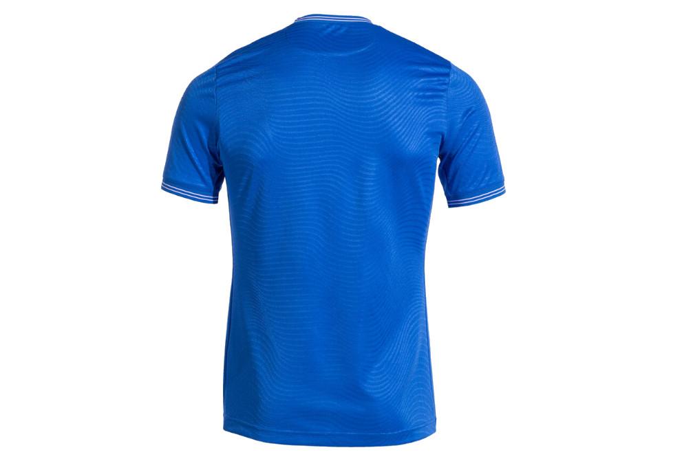 Camiseta manga corta de Fútbol Joma Toletum V 103362 azul para Hombre de Poliéster Reciclado