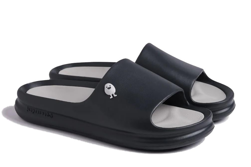 Chanclas Tipo Pala Gioseppo Gill 75545 Negras para Hombre con Plantillas Intercambiables
