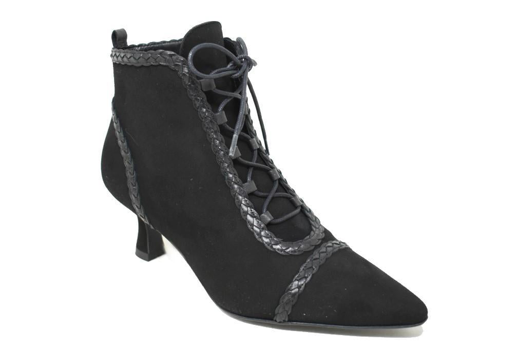 Botin tacón medio Joni 29185 en color negro