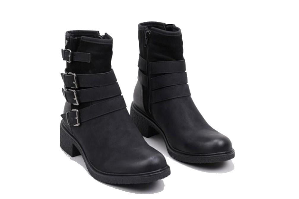 Botines Isteria 22222 en negro para mujer