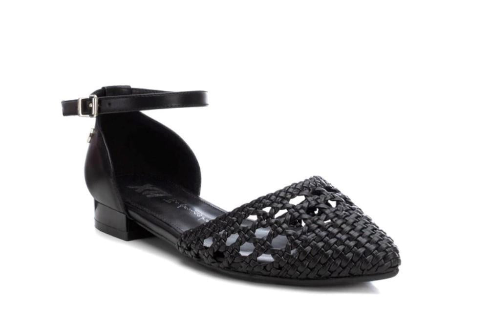 Manoletina XTI 142366 en negro para mujer