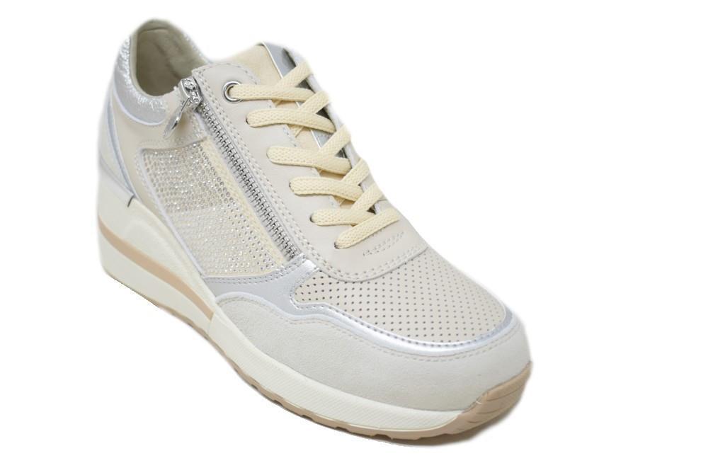 Zapatillas deportivas Stonefly Mina 2 Goat 222496 en blanco para mujer