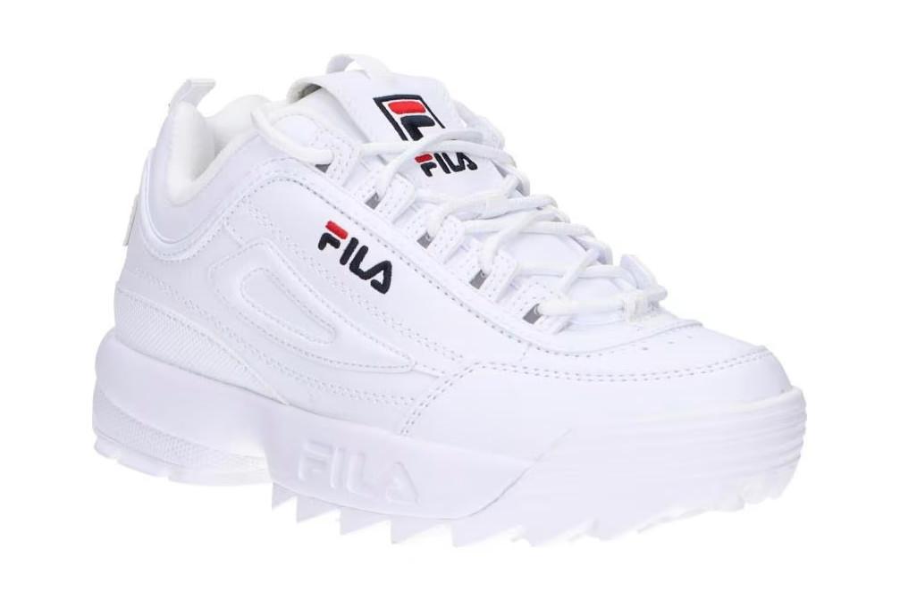 Zapatillas para mujer Fila Disruptor FFT0029-10004 blancas