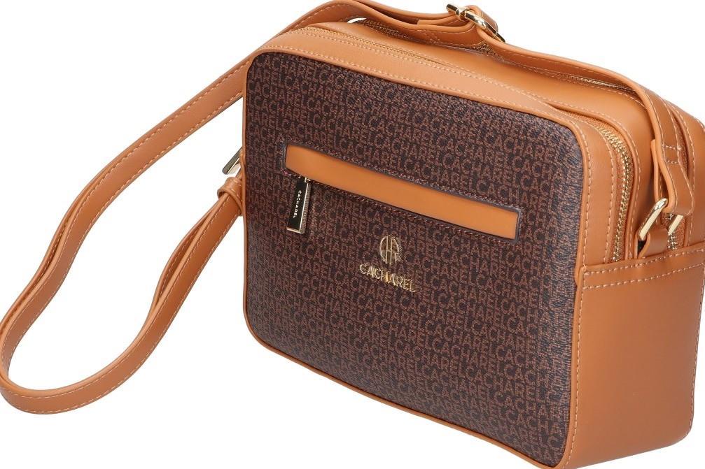 Bandolera Cacharel bags CH242050 en color cuero