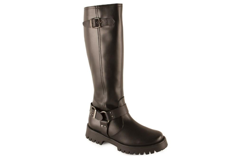 Bota Biker chamby 15 para mujer
