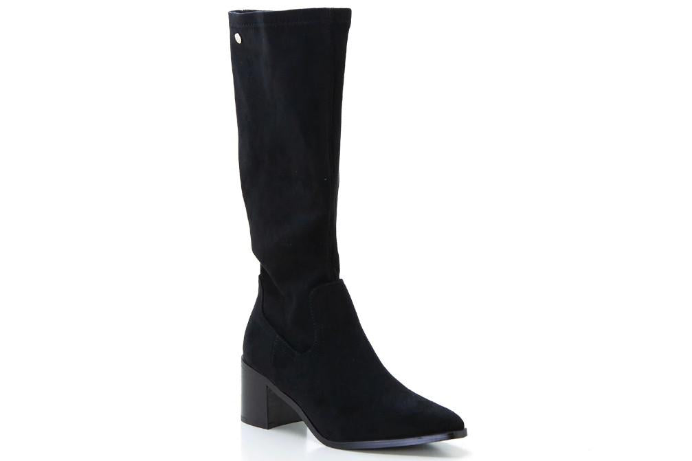 Botas altas con tacón Isteria 580 en color negro