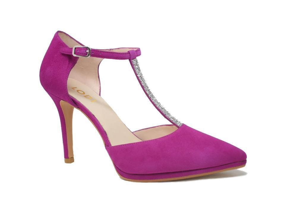 Zapatos de Tacón Lodi VAOL  – Zapatos de fiesta Elegantes para Mujer color fuxia