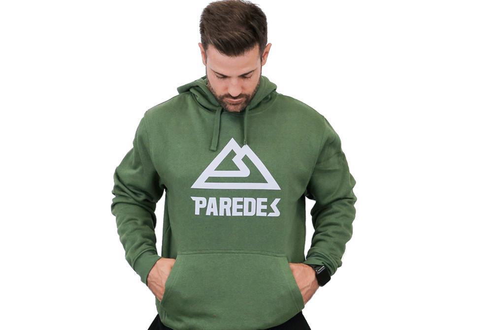 Sudadera con capucha Paredes unisex Centauro verde