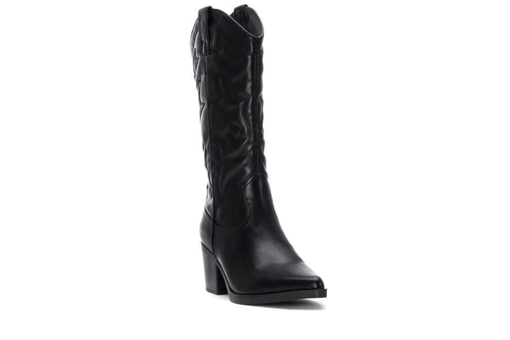 Botas altas cowboy XTI en negro 144306