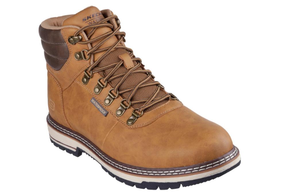 Botas Skechers Waterproof Relaxed Fit: Corado - Jaxx 205623 en cuero