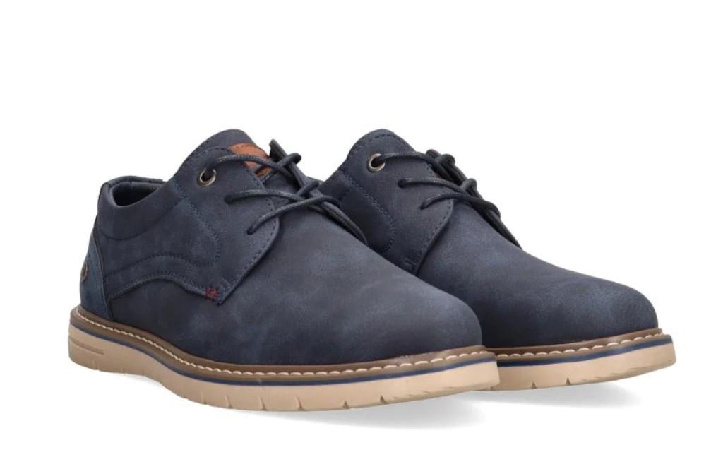 Zapatos oxfortd Etika 60927 KAUNAS en color azul