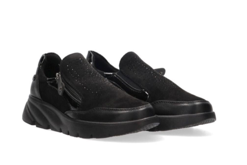 Zapatillas deportivas Etika LUBLIN en negro para mujer