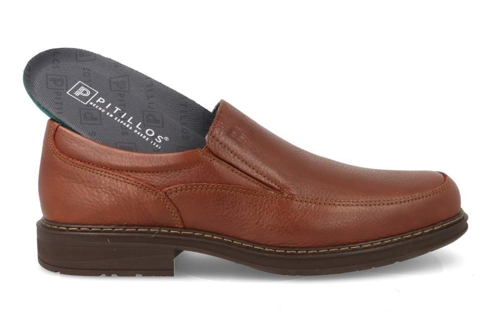 Mocasines Pitillos 120 en cuero para hombre
