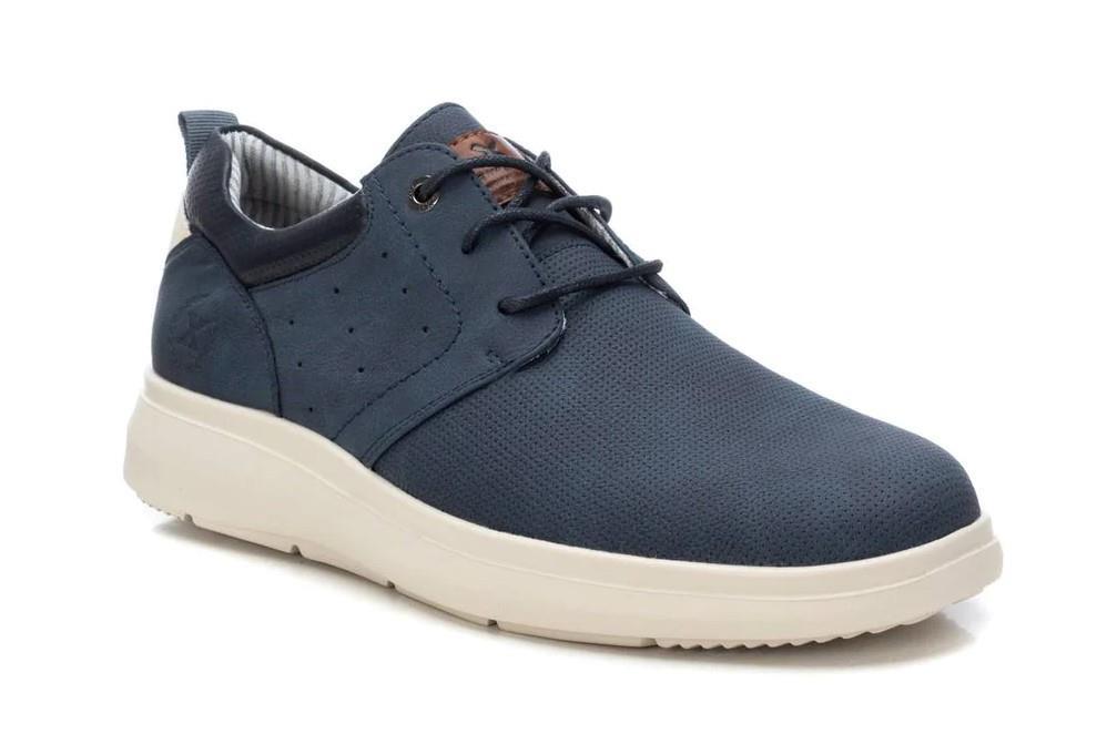 Zapatos con cordones XTI  143760 en azul marino para hombre